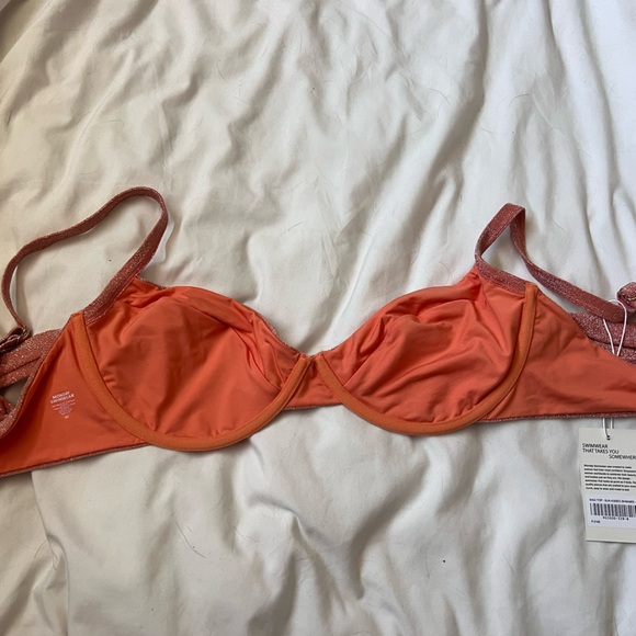 Monday Swimwear Maui bikini Top - Sun Kissed Shimmer size XL - Picture 2 of 2